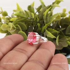 Bague Argent 925 Tourmaline