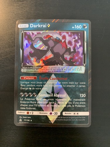 Carte pokémon darkrai - carte,