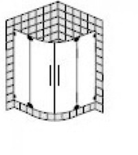 Cabine de douche quart de