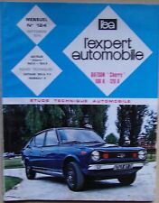 § L'EXPERT AUTOMOBILE n° 124 - DATSUN CHERRY 100 A, 120 A - 1976