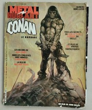 Magazine Metal Hurlant Numéro 74 bis Conan Le Barbare