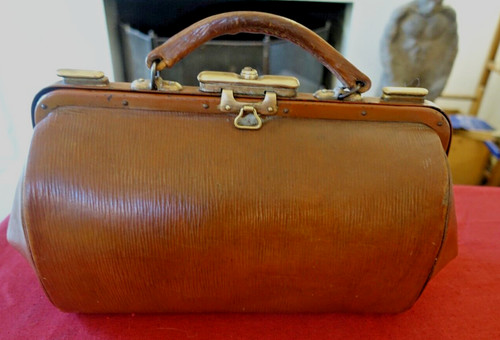 Sacoche medecin vintage - sacoche,