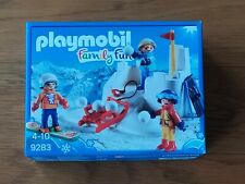 PLAYMOBIL 9283 ENFANTS AVEC BOULES DE NEIGE PLAYMOBIL FAMILY FUN NEUF ET SCELLE