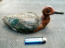 ancien appelant canard sarcelle chipeau en liège 19èmè début 20 ème