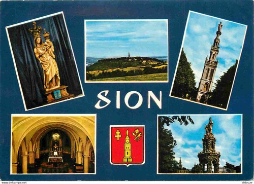 Carte postale vezelise - carte,
