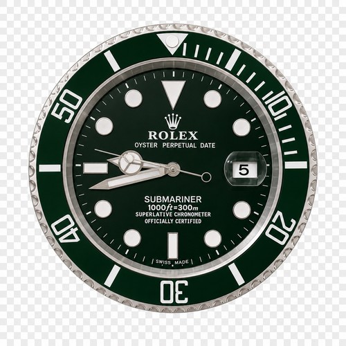 Horloge murale rolex hulk - horloge,