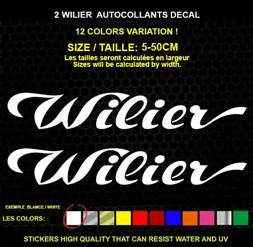 Wilier bike autocollant - 2,