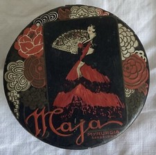 ANCIENNE BOÎTE À POUDRE MAJA