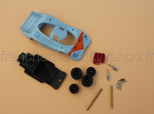 Voiture porsche 917 bleu - voiture,