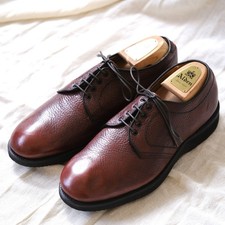 Alden CDI Plain Toe Blucher #308 Burgundy Grain Calf US 9.5C (EU 43 / JP 27cm)