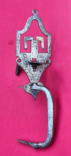 Loquet poucier fer forgé - loquet, à
