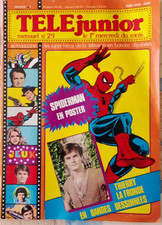 TELE JUNIOR N°29  COMPLET POSTER - Spiderman Goldorak +++ -