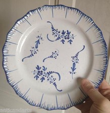 Belle assiette faience XIXeme