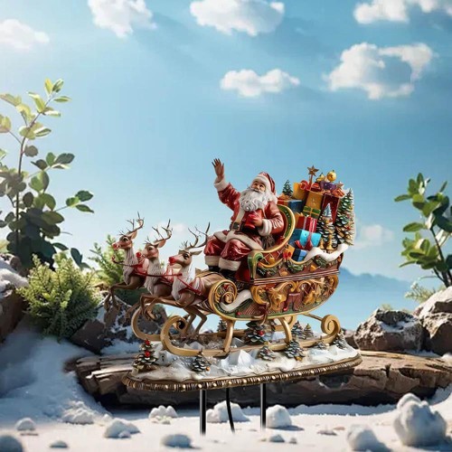 Décoration noël panneau - noël,