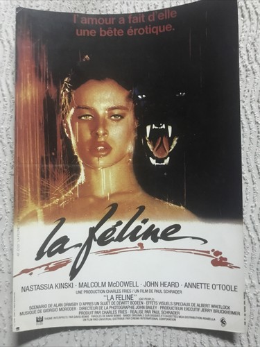 Féline affiche cinéma - affiche,