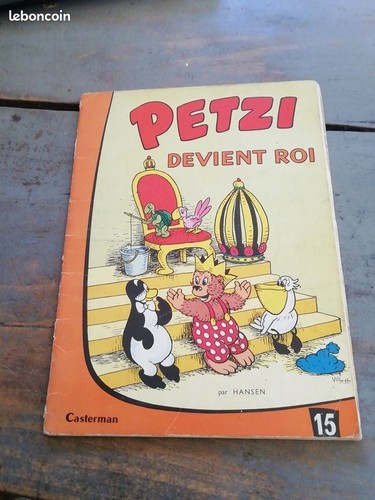 Petzi devient roi - petzi, hansen