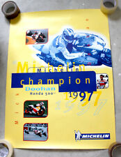RARE AFFICHE MOTO GP PILOTE CHAMPION HONDA COURSE MIK DOOHAN MICHELIN 1997 80x60