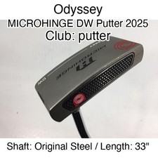 Odyssey MICROHINGE DW Putter