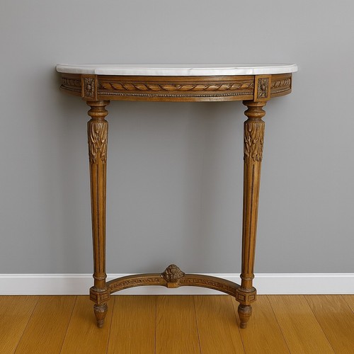 Console demie lune style - demie,