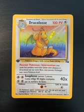 Carte Pokémon : Dracolosse 4/62 Edition 1 Fossile Wizards Française