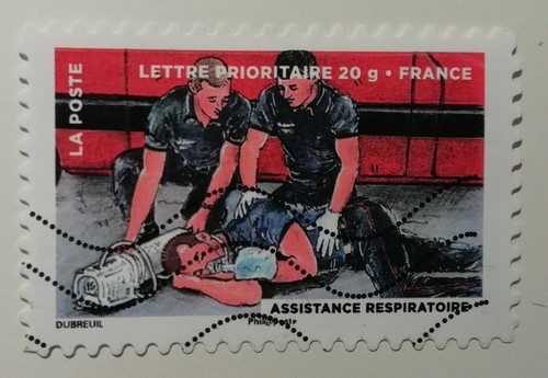 Timbre france assistance - france,