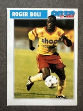 CARE ROGER BOLI RC LENS SANG ET OR ROOKIE  ONZE MONDIAL 1991 CÔTÉ D’IVOIRE