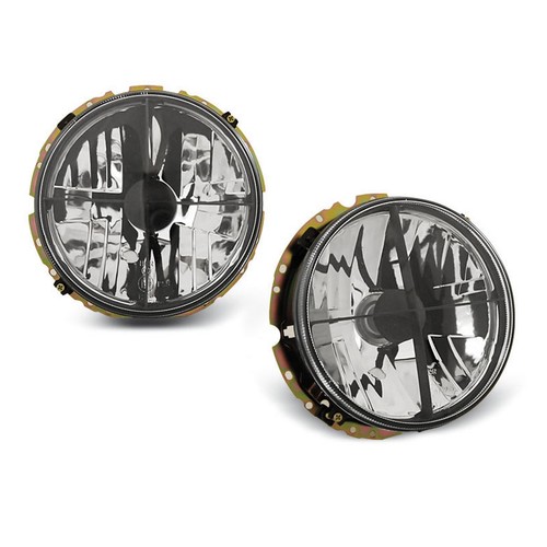 Phares chrome pour golf - phares,