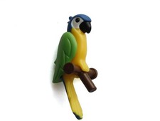PLAYMOBIL FIGURINE PERROQUET GUACAMAYO AVEC SUPPORT PIRATE PIRATES ÎLE NEUVE !!