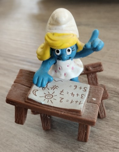 Figurine schtroumpfette - figurine,
