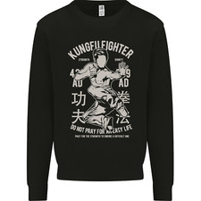 Kung Fu Fighter Mélange Arts Martiaux Mma Hommes Pull
