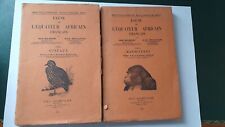 2 Encyclopedies Biologique Faune De L'équateur Africain Français - 1949 - 