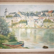 Village vu de la Rivière