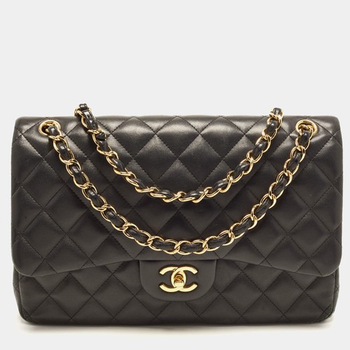 Sac cuir matelassé noir - sac,