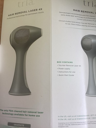 Tria hair removal laser - laser, 4x
