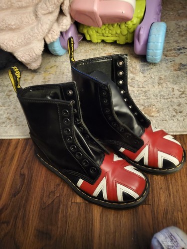 Martens union jack combat - dr.,