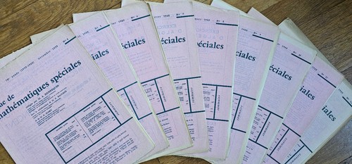Revue mathématiques - revue, de