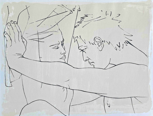 Lithographie pierre yves - lithographie, pierre-yves