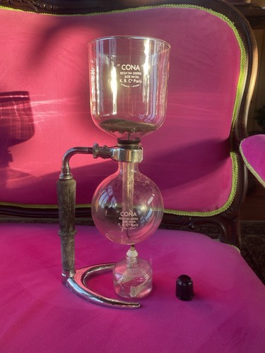 Cafetière ancienne verre - en,