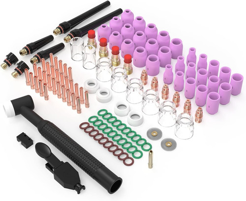 123 pcs tig welding torch - welding, kit
