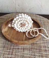 Sac rond vintage cauri années