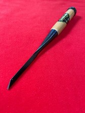 Couette ciseau japonais Shinogi nomi 鎬鑿 3mm 1/8 in White Steel#2 羽生康