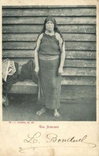 PC ARGENTINA, UNA ARAUCANA, Vintage Postcard (b21495)