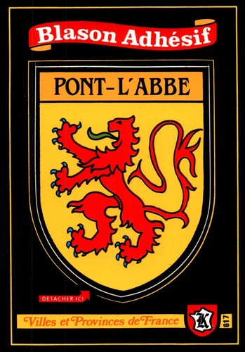 Carte postale blason - -,