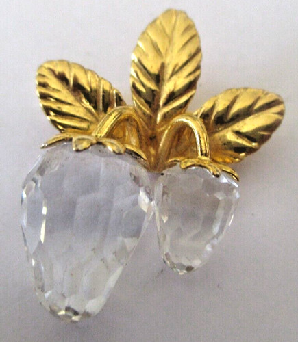 Broche swarovski plaqué - swarovski,
