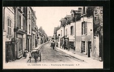 CPA Chinon, Faubourg St-Jacques 