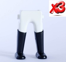 PLAYMOBIL X3 JAMBES BLANCHES