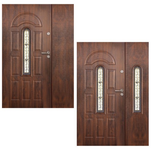 Porte entrée acier - d'entrée, en
