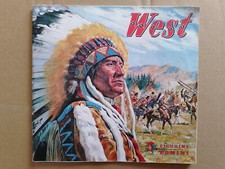WEST - ALBUM PANINI - LA VERITABLE HISTOIRE DES INDIENS - 1976
