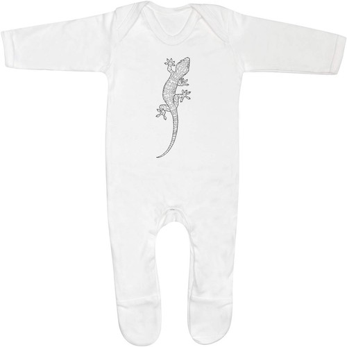 Tokay gecko baby romper - 'tokay,
