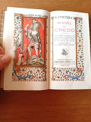 Enluminures missel du credo - enluminures,